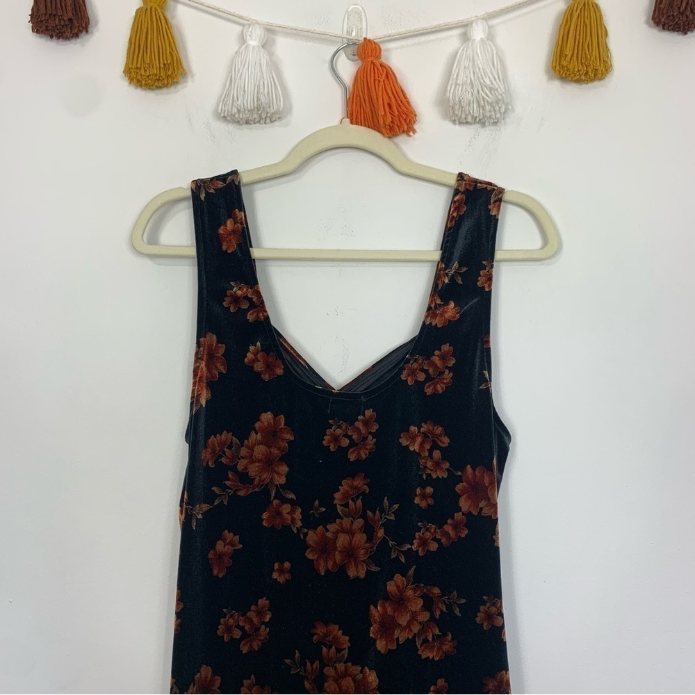 Free Press Velvet Ruched Mini Dress Size XL - Picture 6 of 10